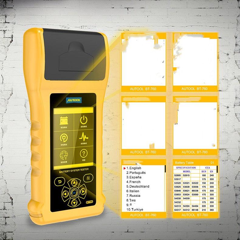 Vehicle Battery Tester 12V24V High Accuracy - MANDOTOS