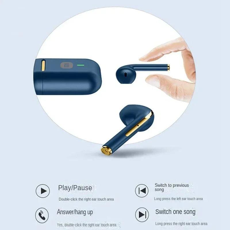XIAOMI J18 True Wireless Earphone Noise Cancelling Headphone HiFI Stereo Game With Micr TWS In Ear Earbuds Waterproof Headset - MANDOTOS