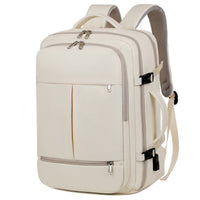 Large Capacity Backpack For Women Men Multiple Pockets And Zippers Versatile Computer Bags Business Travel Backpack - MANDOTOS