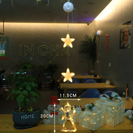 Enchanting LED Light Star Xmas Ornaments - Create festive ambiance this holiday season! - DefaultMANDOTOS