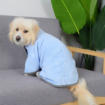 Quick-drying Pet Absorbent Towel Dog Bathrobe Pet Dog Bath Towel For Dogs Cats Microfiber Absorbent Pet Drying Towel Pet Supplies Pet Products - MANDOTOS