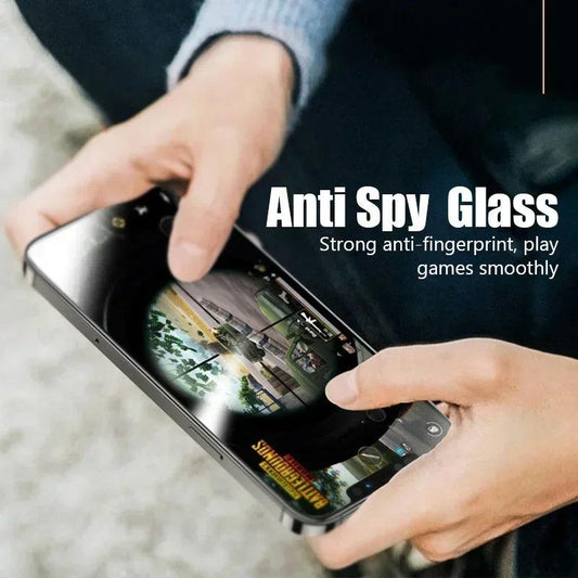 1-2PCS Privacy Screen Protector for iPhone 15 14 13 12 11 16 Pro Max Mini 7 8 Plus Anti-Spy Glass On iPhone SE 2020 2022 X XS XR - MANDOTOS