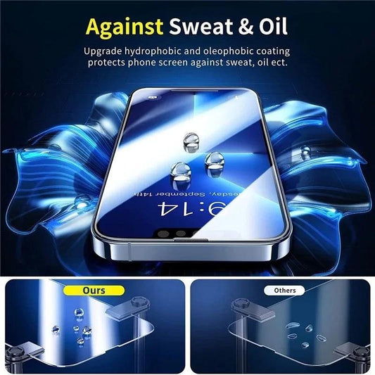 1-5Pcs Tempered Glass for IPhone 16 15 14 13 12 11 Pro Max Screen Protector for IPhone 7 8 SE X XS XR Protective Glass Film - MANDOTOS