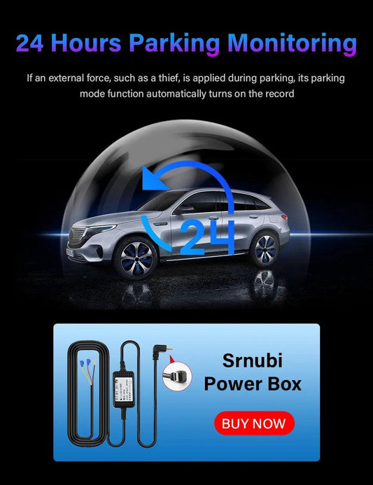 10.26'' Dash Cam 4K Car Mirror Video Player Wireless Carplay Android Auto GPS Car Monitor Multimedia Rearview Camera Dashboard - MANDOTOS