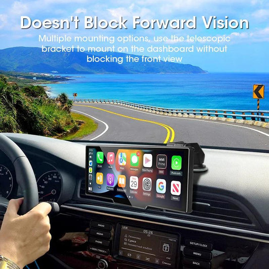10.26'' Dash Cam 4K Car Mirror Video Player Wireless Carplay Android Auto GPS Car Monitor Multimedia Rearview Camera Dashboard - MANDOTOS
