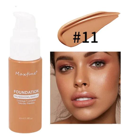 12 - Shade Waterproof Foundation - MANDOTOS