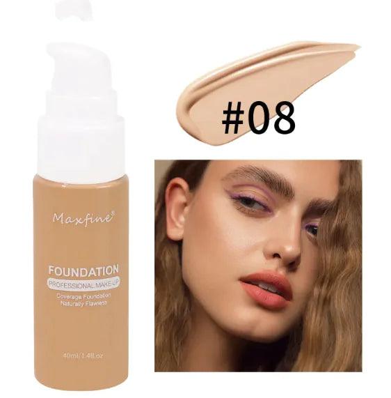 12 - Shade Waterproof Foundation - MANDOTOS