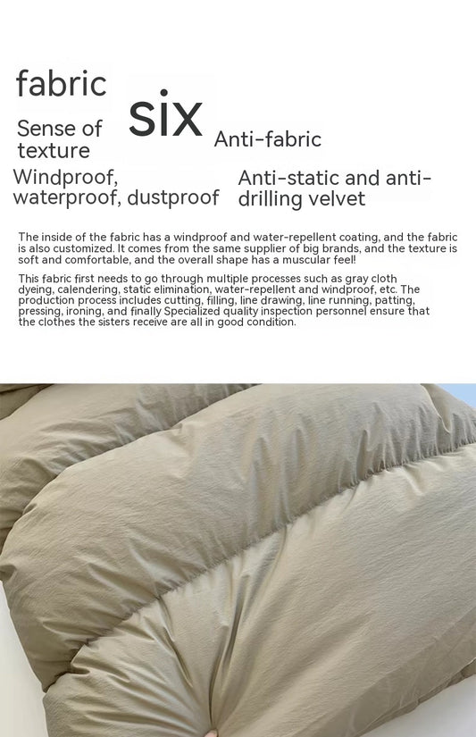 Women's Cozy Long Hooded Down Jacket - MANDOTOS