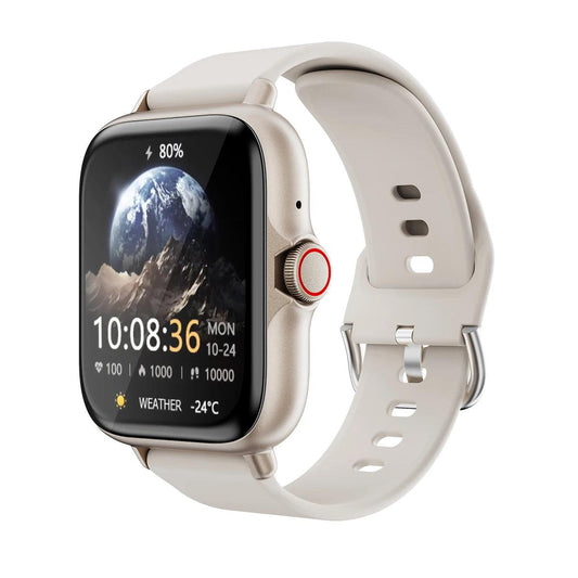 1.83'' Waterproof Smart Watch with Message Answer Call Sleep Monitoring Sports Pedometer Information Alerts For iPhone Android - MANDOTOS