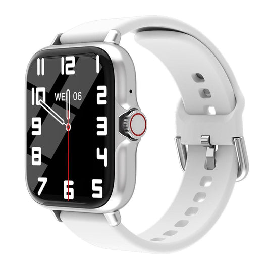 1.83'' Waterproof Smart Watch with Message Answer Call Sleep Monitoring Sports Pedometer Information Alerts For iPhone Android - MANDOTOS