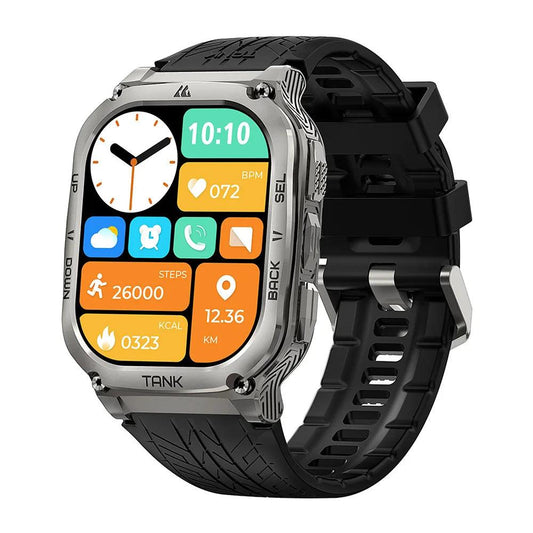 2024 KOSPET TANK M3 Smartwatches For Men Women Rugged Smart Watch 480mAh AOD Bluetooth Fitness Electronic Digital AMOLED Watches - MANDOTOS