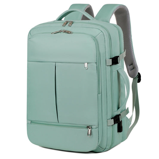 Large Capacity Backpack For Women Men Multiple Pockets And Zippers Versatile Computer Bags Business Travel Backpack - MANDOTOS