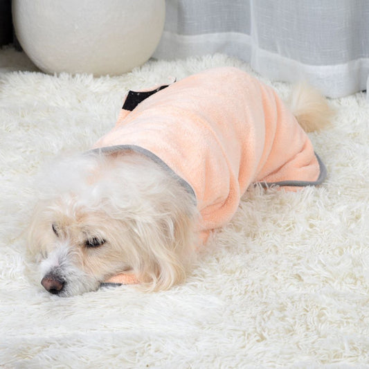 Quick-drying Pet Absorbent Towel Dog Bathrobe Pet Dog Bath Towel For Dogs Cats Microfiber Absorbent Pet Drying Towel Pet Supplies Pet Products - MANDOTOS