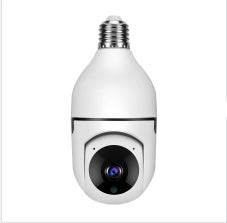 WiFi CAMERA 1080P Bulb 4X Zoom Camera E27 Home 5GWiFi Alarm Monitor - MANDOTOS