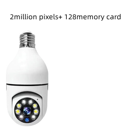 WiFi CAMERA 1080P Bulb 4X Zoom Camera E27 Home 5GWiFi Alarm Monitor - MANDOTOS