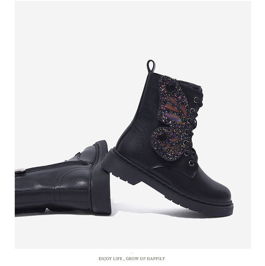 Chic Girls' Martin Boots - Stylish & Comfortable Kids' Footwear - MANDOTOS