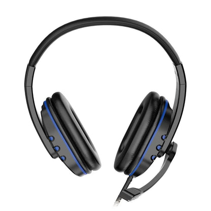 3.5mm Wired Gaming Headphones Game Headset Noise Cancelling Earphone with Microphone Volume Control for PS4 Play Station 4 PC - MANDOTOS