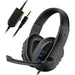3.5mm Wired Gaming Headphones Game Headset Noise Cancelling Earphone with Microphone Volume Control for PS4 Play Station 4 PC - MANDOTOS