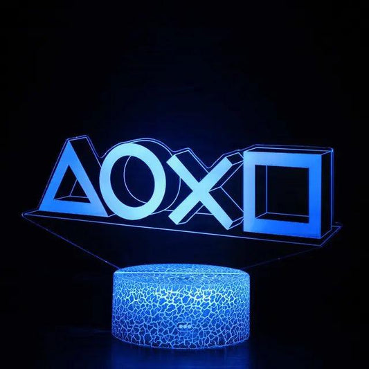 3D LED RGB Gamer Light - MANDOTOS