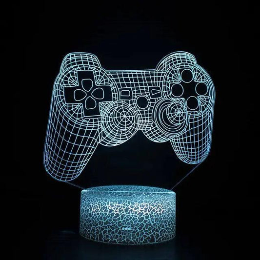 3D LED RGB Gamer Light - MANDOTOS