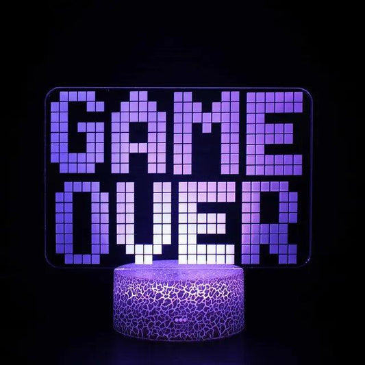 3D LED RGB Gamer Light - MANDOTOS