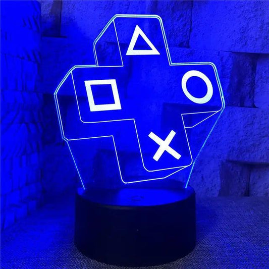 3D LED RGB Gamer Light - MANDOTOS