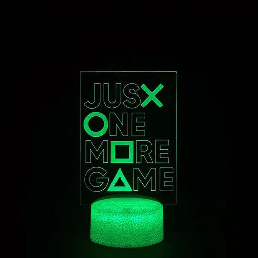 3D LED RGB Gamer Light - MANDOTOS