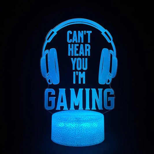 3D LED RGB Gamer Light - MANDOTOS