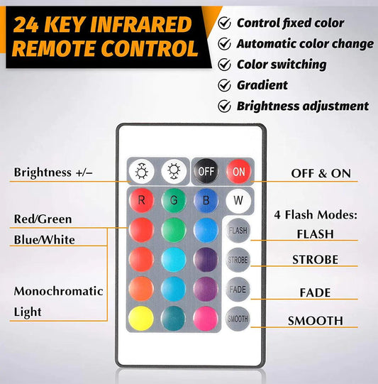 3D LED RGB Gamer Light - MANDOTOS
