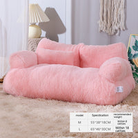 Luxury Cat Bed Sofa Winter Warm Cat Nest Pet Bed For Small Medium Dogs Cats Comfortable Plush Puppy Bed Pet Supplies - MANDOTOS