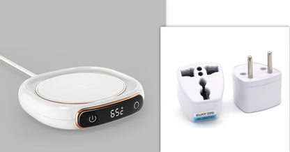 Coffee Mug Warmer Warm Coaster Smart Heating Cup Thermal Insulation Constant Temperature Coaster Heating Pad Desktop - MANDOTOS