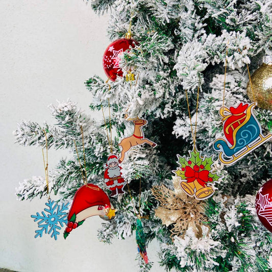 Christmas Decor Car Pendant Hanging Ornament Home Decoration Interior Decoration Pendant - MANDOTOS