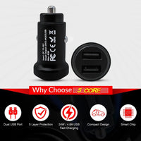 5Core SpeedCharge Car USB-C Adapter - MANDOTOS