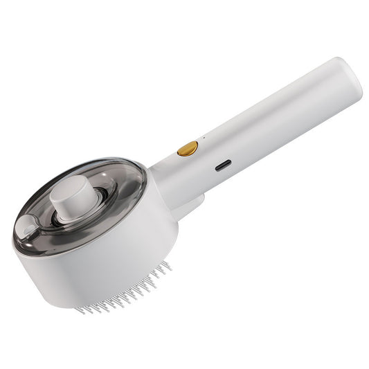 Animal Hair Remover Brush Dog And Cat Steam Brush Pet Self Cleaning Dog Brush Grooming Removes Cat Hairs Cat Dog Accessories Pet Products - MANDOTOS