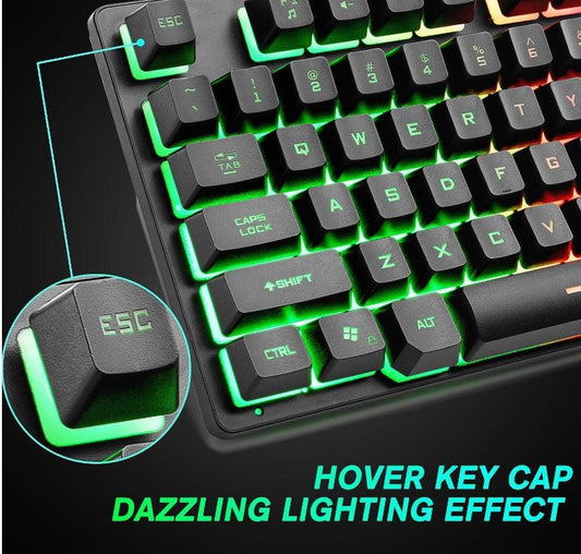 "Electronic Games Mechanical Keyboard Notebook Keyboard - MANDOTOS"