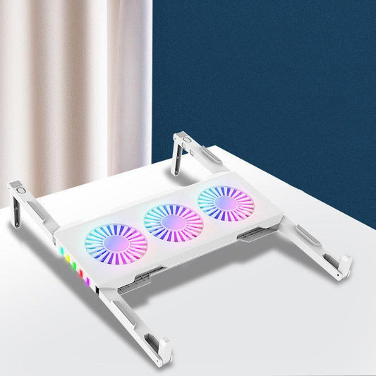 "Portable Slim Smart Laptop Cooling Pad USB 3 Fans Gaming Laptop Cooler Fan For 17 Inch Cooler Plug Play For Notebook PC Laptop - MANDOTOS"