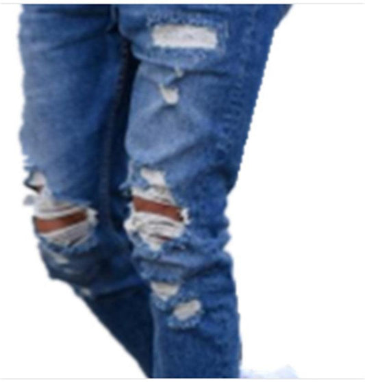"Hole men''s jeans - MANDOTOS"