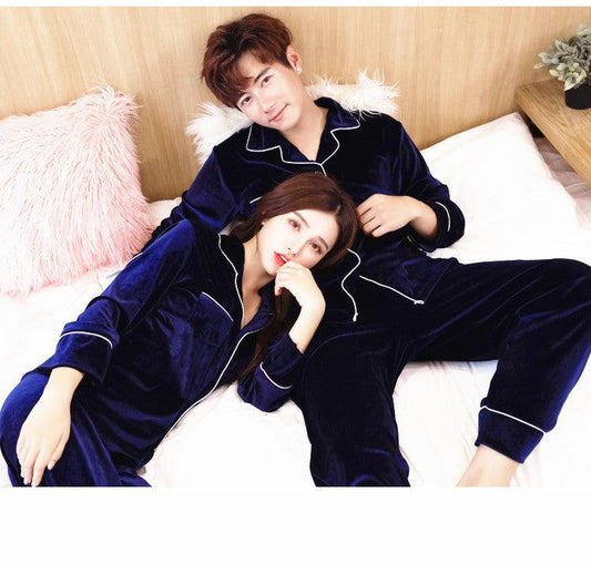 "Gold velvet pajamas - MANDOTOS"