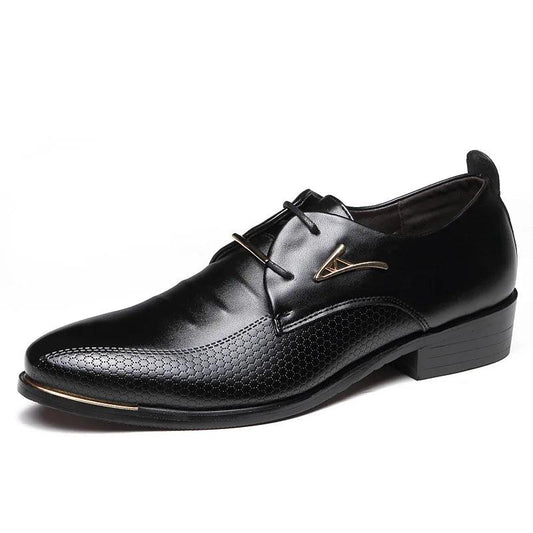 "Men's Casual Leather Shoes - MANDOTOS"