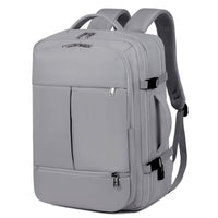 Large Capacity Backpack For Women Men Multiple Pockets And Zippers Versatile Computer Bags Business Travel Backpack - MANDOTOS