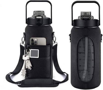 64oz Motivational Hydration Bottle - MANDOTOS