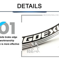 Road Bicycle Rims 20 24 28 32 36H 700C Clincher Rim Brake Carreteras Circle Aro Cerchioni Velgen Jantes Felge