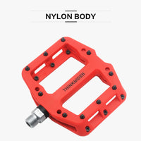 ThinkRider Flat Bike Pedals MTB Road 3 Sealed Bearings Bicycle Pedals Mountain Pedals Wide Platform Bicicleta Accessories