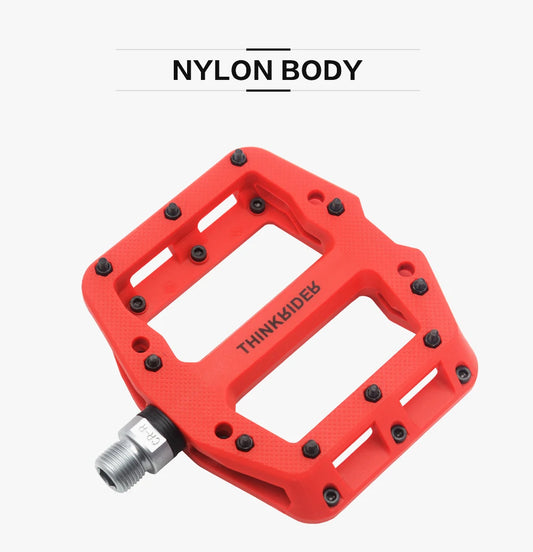 ThinkRider Flat Bike Pedals MTB Road 3 Sealed Bearings Bicycle Pedals Mountain Pedals Wide Platform Bicicleta Accessories