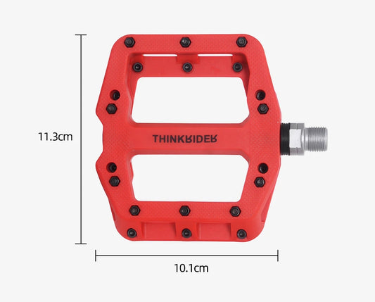 ThinkRider Flat Bike Pedals MTB Road 3 Sealed Bearings Bicycle Pedals Mountain Pedals Wide Platform Bicicleta Accessories
