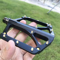 Ryet Alloy Bicycle Pedals Ultralight Anti-slip MTB Road Sealed Bearings Bike Footboard Wide Platform Cycling Bike Accessories