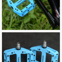 ThinkRider Flat Bike Pedals MTB Road 3 Sealed Bearings Bicycle Pedals Mountain Pedals Wide Platform Bicicleta Accessories