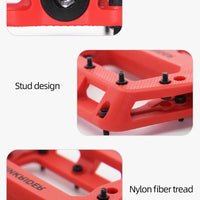 ThinkRider Flat Bike Pedals MTB Road 3 Sealed Bearings Bicycle Pedals Mountain Pedals Wide Platform Bicicleta Accessories
