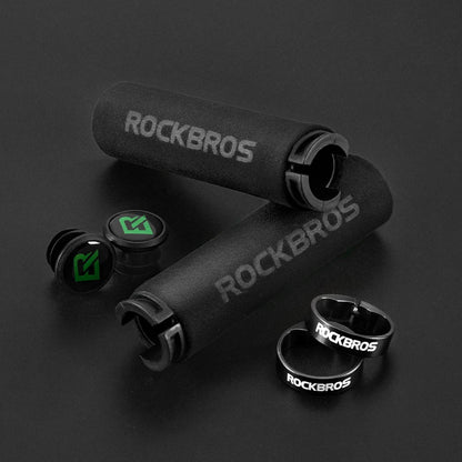ROCKBROS Cycling Grips: Boost Ride Comfort & Control! - MANDOTOS