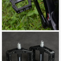 ThinkRider Flat Bike Pedals MTB Road 3 Sealed Bearings Bicycle Pedals Mountain Pedals Wide Platform Bicicleta Accessories